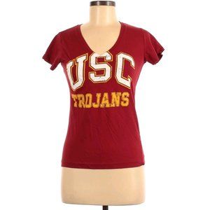 USC University of Southern California Trojans Fitted Short-Sleeved T-Shirt!